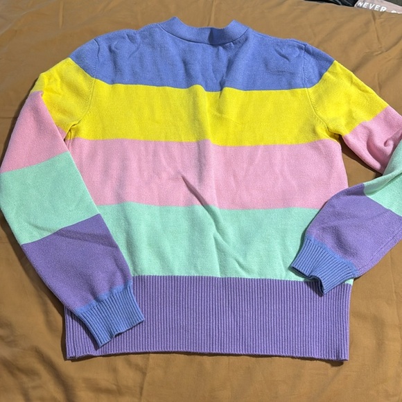 English Factory Wiman’s Multicolor Striped Cardigan - Picture 10 of 12